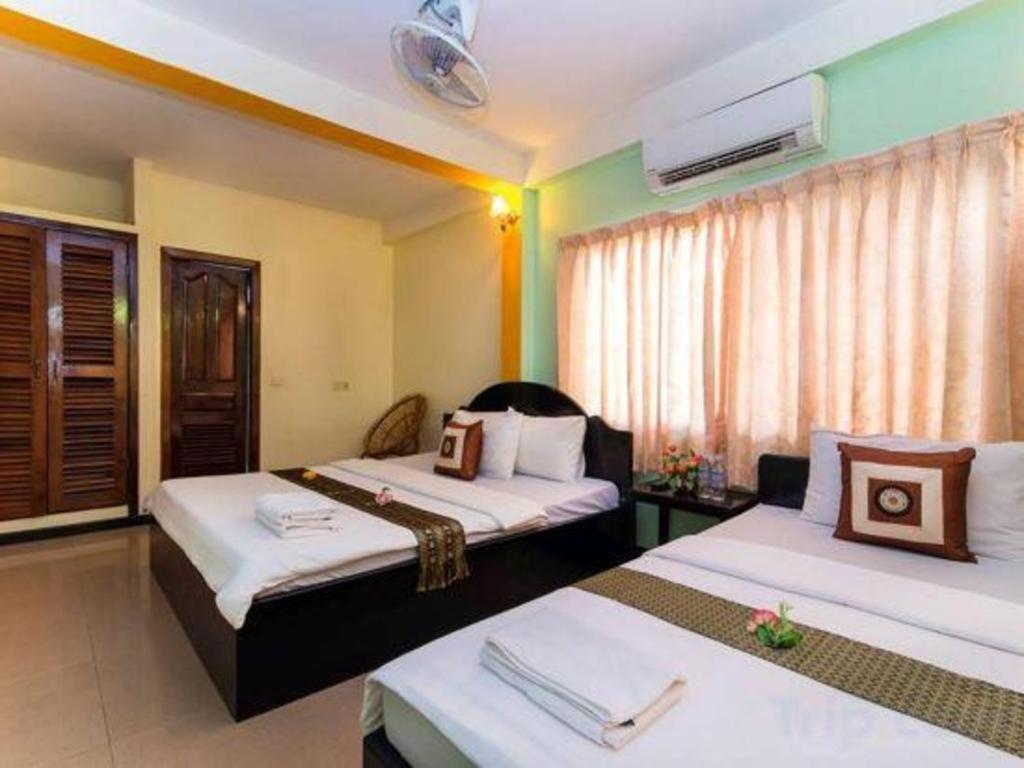 Happy Zone Hostel Siem Reap Bagian luar foto