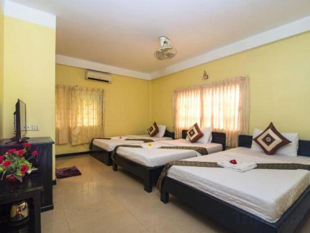 Happy Zone Hostel Siem Reap Bagian luar foto